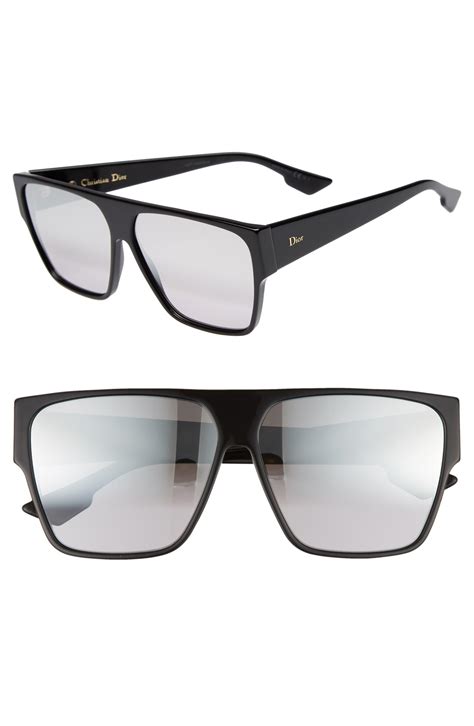 dior 62mm flat top square sunglasses|Dior sunglasses online shop.